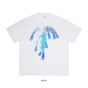 Camiseta de Algodón Orgánico Tejido con Estampado Creativo para Hombre, Manga Corta de Alta Calidad con Impresión 3D - Product Image 6