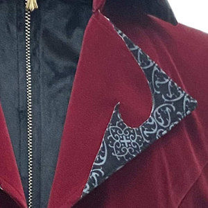 Men Steampunk Vintage <b>Jacket</b> <b>Gothic</b> Victorian Frock Coat Uniform Top Wholesale 2026 - Product Image 6