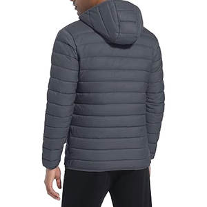 Chaqueta Acolchada Impermeable y Cortavientos para Hombre con Capucha, Abrigo de Invierno Cálido para Deportes al Aire Libre, Personalización OEM/ODM - Product Image 2
