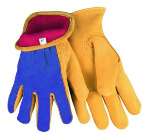 Guantes de Conducción de Cuero Reforzado de Piel de Vacuno, Guantes Industriales de Alta Seguridad con Protección para Manos y Brazos de Piel de Cabra - Product Image 6