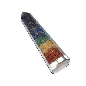 Fournisseur de 7 Chakra oblisk Point | 7 Chakra oblisk Point à vendre | 7 Chakra oblisk Point - Product Image 1