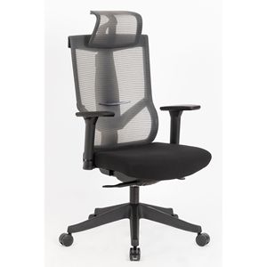Sedia da Ufficio Ergonomica Nera per Comfort ed Efficienza - Product Image 3