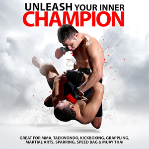 Gants d'entraînement en cuir pour MMA avec sangles de poignet réglables à scratch, personnalisables pour le grappling et le kickboxing - Product Image 3