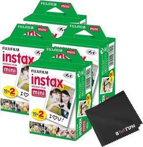 ฟิล์มกล้องอินสแตนท์ Instax Mini: 20 ภาพ (10 แผ่น x 2) - บันทึกความทรงจำได้ทุกที่ทุกเวลา - ครบครันจากบูมฟ์ - Product Image 3