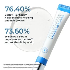 Sérum de croissance capillaire Scalpy pour hommes et femmes contre la perte et l'amincissement des cheveux |   Traitement du cuir chevelu à l'acide salicylique, au menthol et au dexpanthenol - Product Image 5