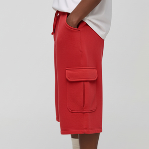 Nouveauté 2025 – Short de sport en toile 100 % coton, écologique, avec poches latérales, style urbain tendance, personnalisable pour homme - Product Image 5