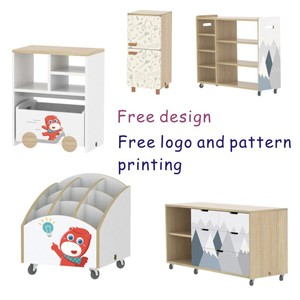 EMA 2025 Étagère de présentation en bois pour enfants avec plusieurs compartiments-<span class=keywords><strong>Rangement</strong></span> extérieur pour <span class=keywords><strong>jeux</strong></span> de rôle pour outils et artisanat du bois - Product Image 6