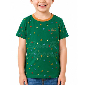 เสื้อยืดเด็กสุดเท่ ผ้าฝ้ายฟลีซ 100% ระบายอากาศได้ดี น้ำหนักเบา สวมใส่สบาย เหมาะสำหรับใช้ในชีวิตประจำวัน ท่องเที่ยว และวันหยุดสุดสัปดาห์ - Product Image 4