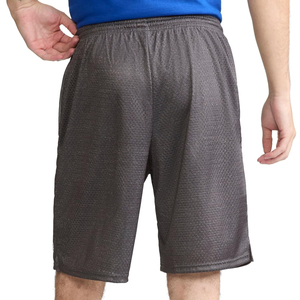 Shorts en maille 100% polyester respirants et à séchage rapide avec cordon de serrage à la taille, service OEM, shorts en maille sur mesure - Product Image 6