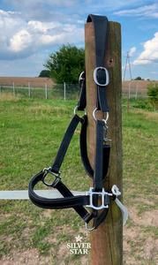 Cabestro para Caballo de Cuero Marrón Habanero de Primera Calidad, Trenzado a Mano, con Herrajes de Latón Resistentes y Ajustables, en Tamaños Full y Cob - Product Image 4