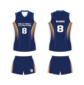 Custom Beach Uniforms Sublimation Printed <b>Volleyball</b> Jerseys Quick Drying Sports Outdoor Wear Fabric Shirt and Shorts - Product Image 1