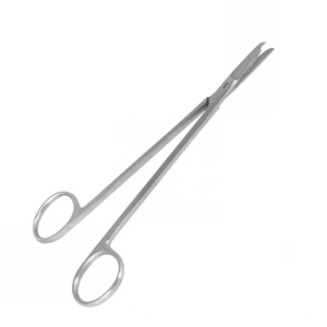 Tijeras Quirúrgicas Manuales de Acero Inoxidable HC-DS-52 para Cortar Hilos y Suturas Dentales, Venta al Por Mayor - Product Image 1
