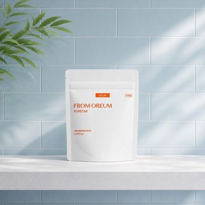 [FROM OREUM] Recharge de comprimés de soins bucco-dentaires pour hôtels, pour salle de bain des clients, pack de recharge de dentifrice solide - Product Image 1