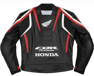Men’s Zonda CE Level 2 Cowhide Leather Moto <b>Racing</b> <b>Jacket</b>/Chaqueta Motorcycle Track Protective Riding Approved Gear - Product Image 3