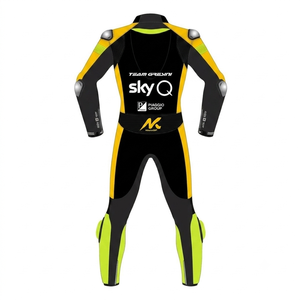 Traje de Carreras de Motociclismo de Una Pieza Andrea Iannone MotoCP, Traje Profesional con Armadura de Nivel 2 CE - Product Image 2