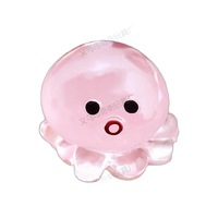 Jouet anti-stress en TPR Octopus et Fraise, le plus vendu à l'international, à presser et à rebondir, pour la relaxation