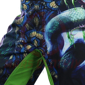 Shorts de MMA con Logotipo Personalizado, Ligeros, de Cintura Media, con Patrón Sólido, en Venta al Por Mayor, Ropa de Combate - Product Image 5