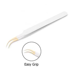 Morje Surgical Precision Stainless Steel <b>Eyelash</b> Tweezers Set Smooth Tip 10mm Length Fine Grip Perfect Grip for <b>Eyelash</b> - Product Image 2