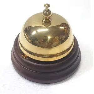 Campana de escritorio metálica, campana de mesa para recepción, campana de llamada para invitados, campana para escritorio de oficina - Product Image 1