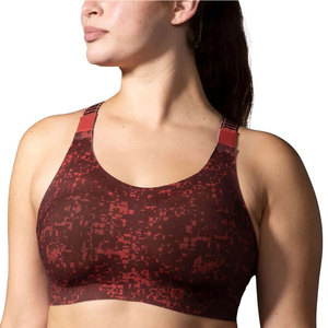 Sujetador Deportivo de Alta Sujeción para Mujer, Estilo Simple con Logotipo Frontal, Ropa Deportiva para Gimnasio y Yoga, Secado Rápido y Ecológico - Product Image 1