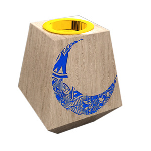 Luxury Mother of Pearl Inlay Mubkhar Incense Burner Set Wooden <b>Oud</b> <b>Bakhoor</b> Burner Holder Box with Clear Acrylic Cover Decor - Product Image 5