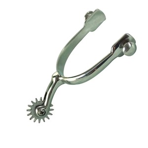 Espuelas Metálicas Personalizadas con Cabeza de Bola y Cuello Curvo para Montar a Caballo, Productos Ecuestres, Bocados para Caballos, Espuelas de la Mejor Calidad - Product Image 1