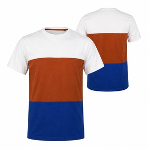 Solid Color Casual Mens T <b>Shirts</b> Cotton Breathable Short Sleeve Stock Bulk Made In Pakistan Best Selling Price Cotton Solid - Product Image 6