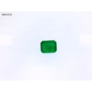 Esmeralda Zambiana Natural Octogonal de 4.91 Ct, Gema Suelta Facetada, Verde Intenso, Alta Claridad, Piedra Preciosa para Joyería Fina - Product Image 1