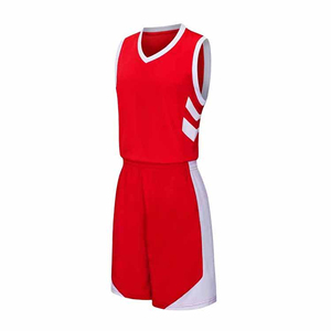 Nueva Camiseta de Baloncesto Roja 2026, 100% Poliéster, Transpirable, Tallas Grandes, Secado Rápido, para Hombres y Niños, Uniforme Escolar Personalizable - Product Image 1