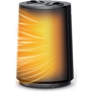 Stufa Elettrica Portatile da 1500W per Uso Interno, Riscaldatore in Ceramica PTC con Modalità di Ventilazione, Protezione da Surriscaldamento e Ribaltamento - Product Image 1