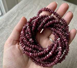 Natural <b>Red</b> Ruby Chip <b>Beads</b> Polished Gemstone Nugget Jewelry Making Third Party Appraisal 16Inch Strand 10-5MM Approx Certified - Product Image 5