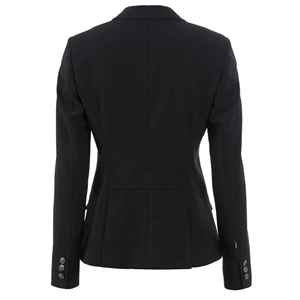 Chaqueta de competición ecuestre de malla ligera de verano para mujer, con logotipo personalizado, de secado rápido y transpirable para montar a caballo - Product Image 5