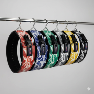 Cinturón de Levantamiento de Pesas Rexfit Sports, Personalizado, de Cuero Genuino, con Hebilla de Palanca, Antideslizante, Ajustable, Unisex, Protección Avanzada - Product Image 5