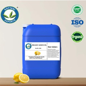 Huile essentielle de citron certifiée biologique 100% pure pressée à froid avec emballage personnalisé et étiquetage privé, approvisionnement en vrac - Product Image 4