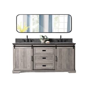 Mueble de Baño Doble con Lavabo de Estilo Europeo, Montado en la Pared, de Madera Contrachapada RTA, Personalizado por JY Project, Fabricado en Vietnam - Product Image 6