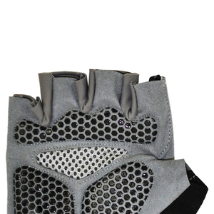 OEM Service Cycling Gloves For Men Women Palm Padded Gray Color Lightweight <b>Half</b> Finger Anti <b>Slip</b> Sports Cycling Gloves - Product Image 4