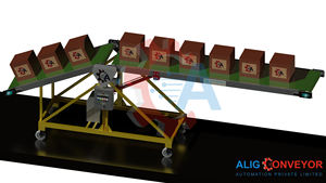 ALIG CONVEYOR Nuevo Transportador de Carga/Descarga para Camiones, de Goma/PVC, Hidráulico, Motorizado, con Velocidad Ajustable, Capacidad de 500-600 kg, 440V - Product Image 5