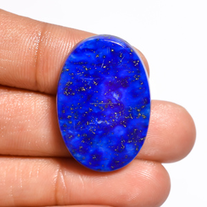Vente en gros FAIJAN GEMS – Cabochons en Lapis Lazuli 100 % naturel, faits à la main, pierres brutes pour bijoux, évaluation tierce, toutes pierres précieuses mélangées - Product Image 2