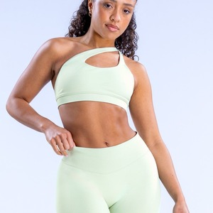 Ensemble de yoga sans couture pour femme, 2 pièces, respirant, en Spandex/Nylon, taille haute, style décontracté unique, confortable - Product Image 3