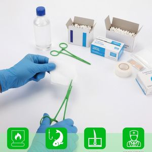 Pinces hémostatiques BBTO courbées et droites, pinces à pincer en acier inoxydable, pinces droites et courbées pour la pêche - Product Image 2