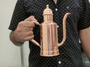 Distributeur d'huile en cuivre massif - Product Image 2