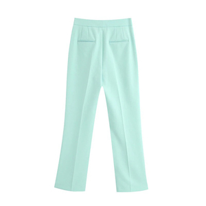Costume d'affaires grande taille pour femmes, couleur violette, décontracté, pour mariage, ensemble 3 pièces, tuxedo en soie/coton, pantalon, veste - Product Image 5