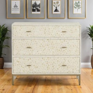 โต๊ะข้างเตียงตกแต่งทำมือคุณภาพสูง พร้อมงานฝังลายละเอียดอ่อน ราคาโรงงาน - Product Image 1