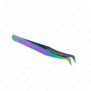 Pinces à cils en acier inoxydable arc-en-ciel, outils professionnels pour extensions de cils volume russe, ensemble abordable - Product Image 6