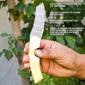Premium Handmade Damascus Steel Folding Pocket <b>Knife</b> <b>Bone</b> <b>Handle</b> Leather Sheath Wholesale Utility Hunting <b>Knives</b> A&M ENTERPRISES - Product Image 6