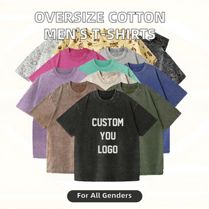 T-shirts Homme Oversize Nouveau Design 100% Coton Style Ancien Col Rond Décontracté Uni Haute Qualité - Product Image 5