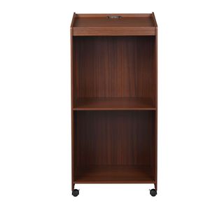 Tavolo da Ufficio Moderno in Legno di Noce con Scomparti Rimovibili - Product Image 6