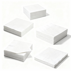 Serviettes en papier carrées pour restaurant et café, douces, hygiéniques, jetables, pour un usage quotidien à la table - Product Image 3