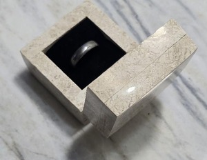 Boîte à bagues en résine, boîtes de rangement pour bagues, boîte intérieure en résine époxy, fabrication sur mesure, meilleures ventes - Product Image 2