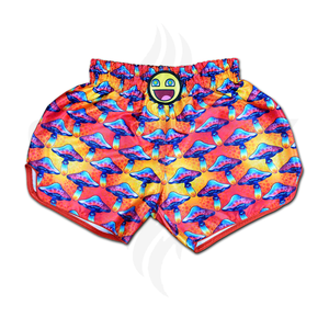 Shorts de Boxeo y MMA Personalizados al por Mayor, de Satén Elástico, de Alta Calidad, para Artes Marciales, Muay Thai, Dropshipping - Product Image 4